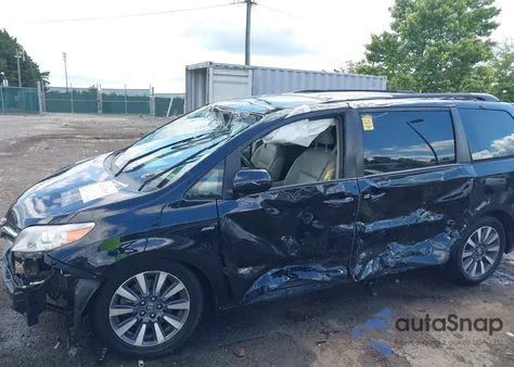 2020 Toyota Sienna Limited/Limited Premium/Xle/Xle Premium from USA, damaged, VIN 5TDDZ3DC4LS232650